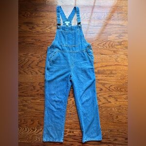 H&M Classic Blue Denim Overalls